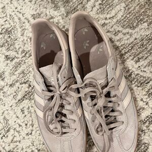 Adidas Cream Sneakers with Logo Detail